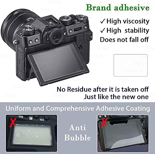 מגן מסך עבור Canon EOS Rebel T4I / 650D [3Pack] ， IDAPRO זכוכית מחוסמת קלה התקנה קלה